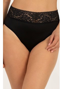 Figi damskie z wysokim stanem czarne 3151 Magda, Kolor czarny, Rozmiar L, KLEO ze sklepu Intymna w kategorii Majtki damskie - zdjęcie 187988025