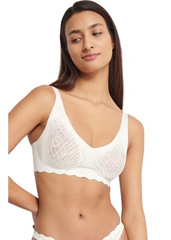 Sloggi biustonosz usztywniany ZERO Feel Bliss 10219688-00GZ, Kolor biały, Rozmiar L, Sloggi ze sklepu Intymna w kategorii Biustonosze - zdjęcie 187988397