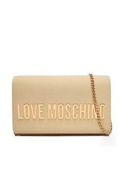 Torebka LOVE MOSCHINO JC4103PP1OKD0129 Beżowy ze sklepu eobuwie.pl w kategorii Kopertówki - zdjęcie 187988657