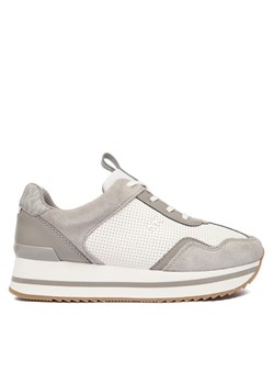 Sneakersy MICHAEL Michael Kors Raina 43R6RNFS1L Szary ze sklepu eobuwie.pl w kategorii Buty sportowe damskie - zdjęcie 187988708