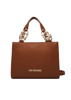 Torebka LOVE MOSCHINO JC4006PP1OLB0200 Brązowy ze sklepu eobuwie.pl w kategorii Torebki damskie - zdjęcie 187988716