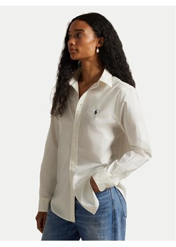 Polo Ralph Lauren Koszula 211A92177007 Écru Classic Fit ze sklepu MODIVO w kategorii Koszule damskie - zdjęcie 187989135