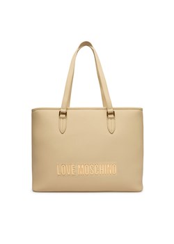 LOVE MOSCHINO Torebka JC4190PP1OKD0129 Beżowy ze sklepu MODIVO w kategorii Torby Shopper bag - zdjęcie 187989206