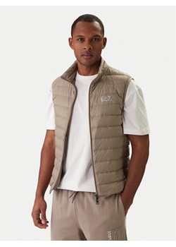 EA7 Emporio Armani Kamizelka 8NPQ06 PNGPZ U6167 Beżowy Regular Fit ze sklepu MODIVO w kategorii Kamizelki męskie - zdjęcie 187989218