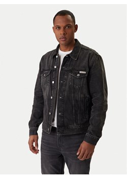Calvin Klein Jeans Kurtka jeansowa Classic LV04RE765G Czarny Regular Fit ze sklepu MODIVO w kategorii Kurtki męskie - zdjęcie 187989248