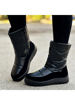 Czarne zimowe botki damskie T.Sokolski Z23-347 ze sklepu suzana.pl w kategorii Śniegowce damskie - zdjęcie 187990548