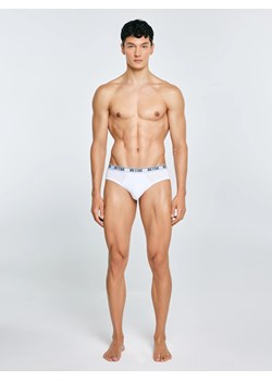 Slipy męskie bawełniane białe Gandalf 101 ze sklepu Big Star w kategorii Majtki męskie - zdjęcie 187990629