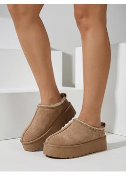 Royalfashion Krótkie buty a'la śniegowce damskie Zommy ze sklepu royalfashion.pl w kategorii Śniegowce damskie - zdjęcie 187990835