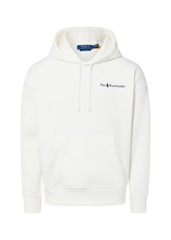 Polo Ralph Lauren Bluza męska z kapturem - Luźny krój Mężczyźni écru jednolity ze sklepu vangraaf w kategorii Bluzy męskie - zdjęcie 187990877