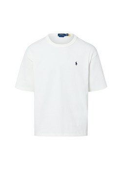 Polo Ralph Lauren T-shirt - luźny krój Mężczyźni Bawełna écru jednolity ze sklepu vangraaf w kategorii T-shirty męskie - zdjęcie 187990879