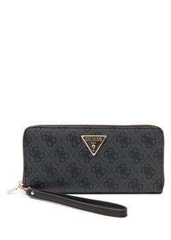 GUESS Portfel damski - Laurel II Kobiety Sztuczna skóra antracytowy wzorzysty ze sklepu vangraaf w kategorii Portfele damskie - zdjęcie 187990885