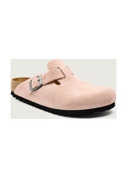 Birkenstock Mule Boston LEVE | narrow fit | zamsz ze sklepu Gomez Fashion Store w kategorii Klapki damskie - zdjęcie 187990948