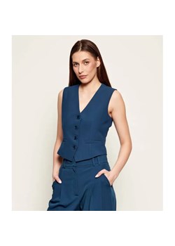 Patrizia Pepe Kamizelka | Slim Fit ze sklepu Gomez Fashion Store w kategorii Kamizelki damskie - zdjęcie 187991605