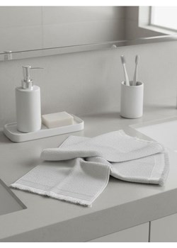 Sinsay - Zestaw bawełnianych ręczników z frędzlami 2 pack - biały ze sklepu Sinsay w kategorii Ręczniki - zdjęcie 187992205