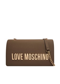 Torebka LOVE MOSCHINO JC4192PP1OKD0203 Brązowy ze sklepu eobuwie.pl w kategorii Torebki damskie - zdjęcie 187992246