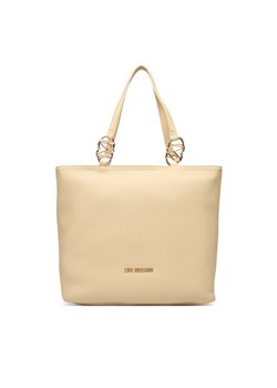 Torebka LOVE MOSCHINO JC4005PP1OLB0129 Beżowy ze sklepu eobuwie.pl w kategorii Torby Shopper bag - zdjęcie 187992286