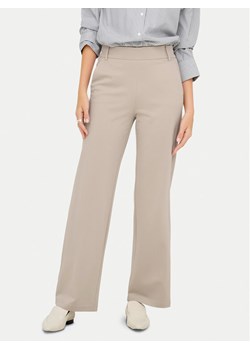 ONLY Spodnie materiałowe Poptrash 15341829 Beżowy Straight Fit ze sklepu MODIVO w kategorii Spodnie damskie - zdjęcie 187992537