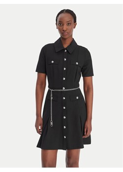 MICHAEL Michael Kors Sukienka koszulowa MR683BX667 Czarny Regular Fit ze sklepu MODIVO w kategorii Sukienki - zdjęcie 187992576
