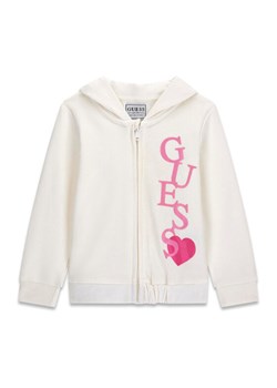 Guess Bluza K6RQ01 KA6R4 Biały Regular Fit ze sklepu MODIVO w kategorii Bluzy dziewczęce - zdjęcie 187992626