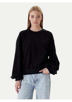 Guess Bluza W6RQ13 KD332 Czarny Regular Fit ze sklepu MODIVO w kategorii Bluzy damskie - zdjęcie 187992627