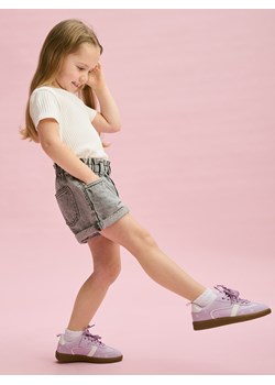 Reserved - Trampki z imitacji skóry - lawendowy ze sklepu Reserved w kategorii Trampki dziecięce - zdjęcie 187993215