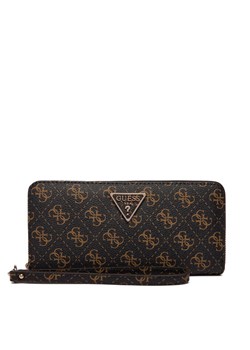 Portfel Guess Laurel II Slg SWSO74 59146 Brązowy ze sklepu eobuwie.pl w kategorii Portfele damskie - zdjęcie 187993515