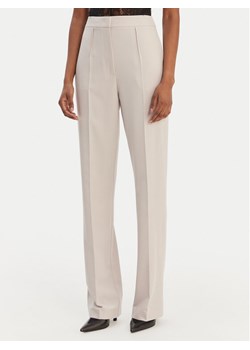 Patrizia Pepe Spodnie materiałowe 8P0800/A498-S748 Szary Regular Fit ze sklepu MODIVO w kategorii Spodnie damskie - zdjęcie 187993876