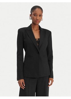 Patrizia Pepe Marynarka 8S0584/A715-K103 Czarny Regular Fit ze sklepu MODIVO w kategorii Marynarki damskie - zdjęcie 187993878