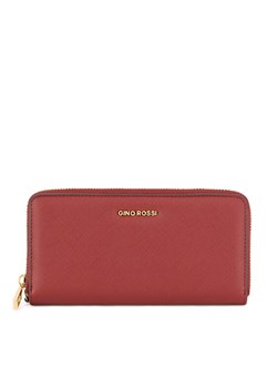 Portfel Gino Rossi QYL0020 Czerwony ze sklepu eobuwie.pl w kategorii Portfele damskie - zdjęcie 187994238