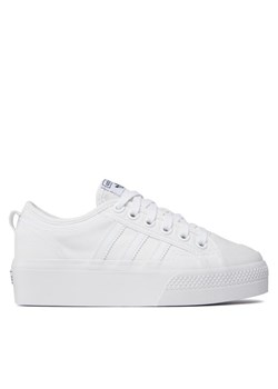 Sneakersy adidas Nizza Platform W FV5322 Biały ze sklepu eobuwie.pl w kategorii Buty sportowe damskie - zdjęcie 187994246