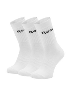 Skarpety długie Reebok Art Core Mid Crew So GH0332 Biały ze sklepu eobuwie.pl w kategorii Skarpetki męskie - zdjęcie 187994247