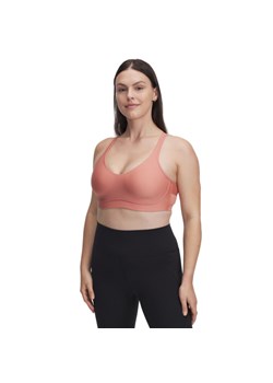 Biustonosz treningowy Under Armour UA Infinity Low 2.0 Bra - różowy ze sklepu Sportstylestory.com w kategorii Biustonosze - zdjęcie 187994497