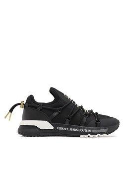 Sneakersy Versace Jeans Couture 75YA3SA6 Czarny ze sklepu eobuwie.pl w kategorii Buty sportowe męskie - zdjęcie 187994618