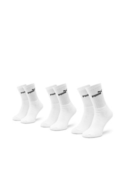 Skarpety długie Puma 907934 r. 35/38 Biały ze sklepu eobuwie.pl w kategorii Skarpetki męskie - zdjęcie 187995155
