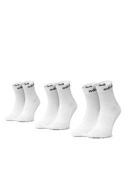 Skarpety długie adidas GE1381 Biały ze sklepu eobuwie.pl w kategorii Skarpetki męskie - zdjęcie 187995395