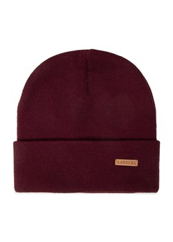Czapka Lasocki 2M3-005-AW22 Bordowy ze sklepu eobuwie.pl w kategorii Czapki zimowe męskie - zdjęcie 187995396