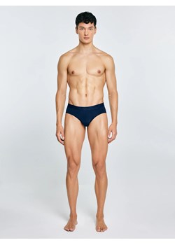 Slipy męskie z mikrofibry stay dry granatowe Gimili 403 ze sklepu Big Star w kategorii Majtki męskie - zdjęcie 187995867