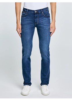 Jeansy męskie dopasowane granatowe Ronan 632 ze sklepu Big Star w kategorii Jeansy męskie - zdjęcie 187995928