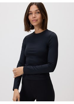 Reserved - Gładki longsleeve - czarny ze sklepu Reserved w kategorii Bluzki damskie - zdjęcie 187996275