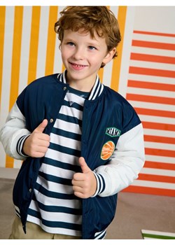 Sinsay - Kurtka bejsbolówka z naszywkami - granatowy ze sklepu Sinsay w kategorii Kurtki chłopięce - zdjęcie 187996749