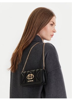 Torebka LOVE MOSCHINO JC5640PP0NLC0000 Czarny ze sklepu eobuwie.pl w kategorii Kopertówki - zdjęcie 187997477