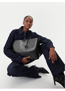 Torebka Kurt Geiger Chelsea 3592700109 Czarny ze sklepu eobuwie.pl w kategorii Torby Shopper bag - zdjęcie 187997507