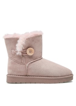 Śniegowce Nelli Blu CS123D Różowy ze sklepu eobuwie.pl w kategorii Buty zimowe dziecięce - zdjęcie 187997697