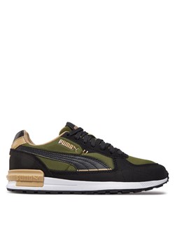 Sneakersy Puma Graviton Jr 381987-31 Czarny ze sklepu eobuwie.pl w kategorii Buty sportowe dziecięce - zdjęcie 187997705