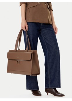 Nine West Torebka EO-ARKANSAS-LDA8210 Beżowy ze sklepu MODIVO w kategorii Torby Shopper bag - zdjęcie 187998549