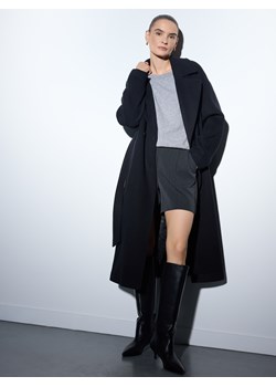 Mohito - Szare szorty z domieszką wełny - szary ze sklepu Mohito w kategorii Szorty - zdjęcie 187999387