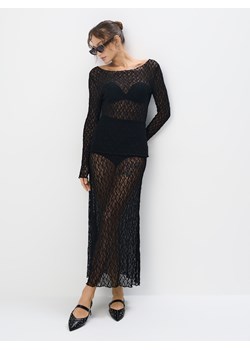 Mohito - Koronkowa spódnica maxi - czarny ze sklepu Mohito w kategorii Spódnice - zdjęcie 187999456
