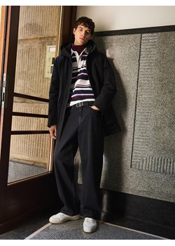 Reserved - Koszulka polo comfort w paski - bordowy ze sklepu Reserved w kategorii T-shirty męskie - zdjęcie 187999476