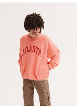 Reserved - Bluza oversize - brzoskwiniowy ze sklepu Reserved w kategorii Bluzy chłopięce - zdjęcie 188000829