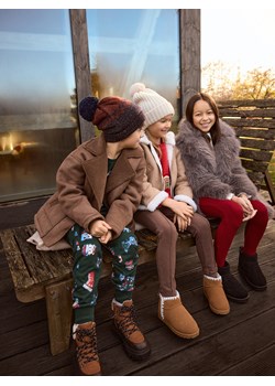 Reserved - Kurtka typu biker - beżowy ze sklepu Reserved w kategorii Kurtki chłopięce - zdjęcie 188001099